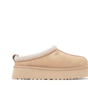 UGG Women's Tasman Beige Platform Mules